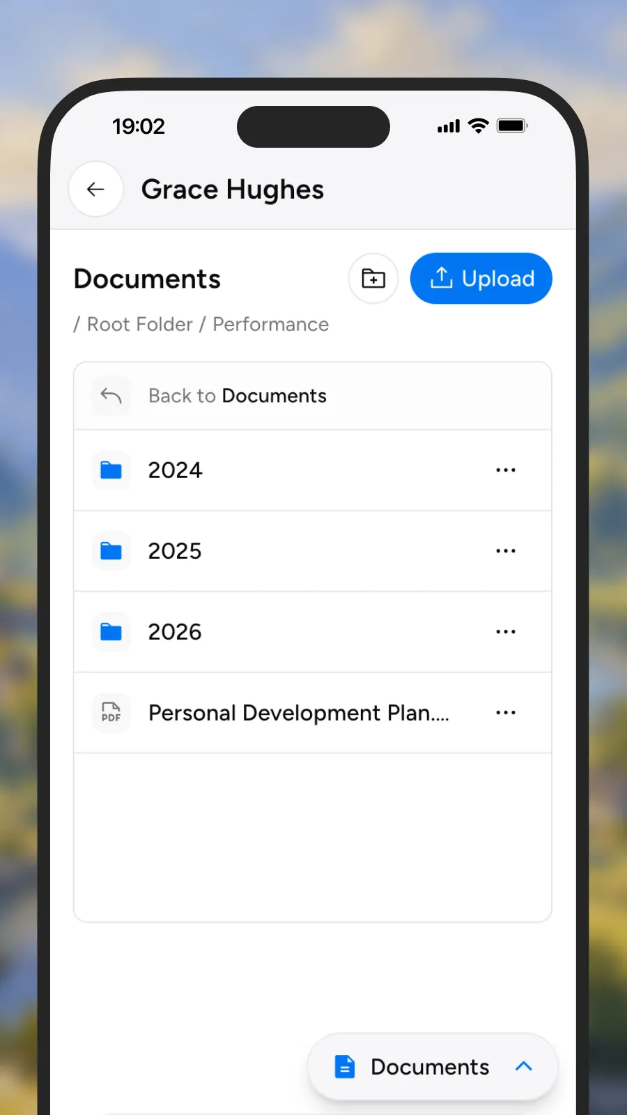 Employee documents